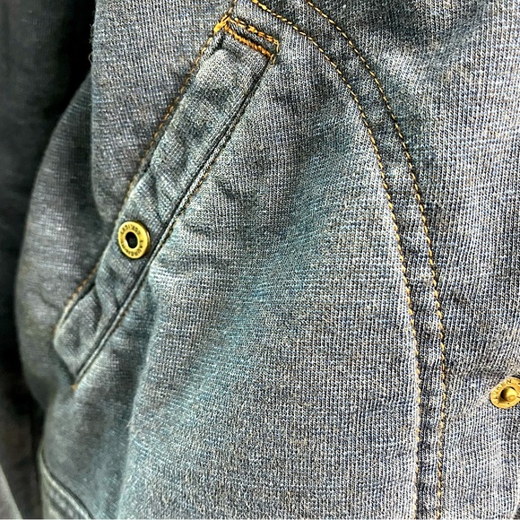 Lauren Ralph Lauren Dry Goods Supply Co Washed Knit Cropped Jacket Women’s L - Picture 8 of 12